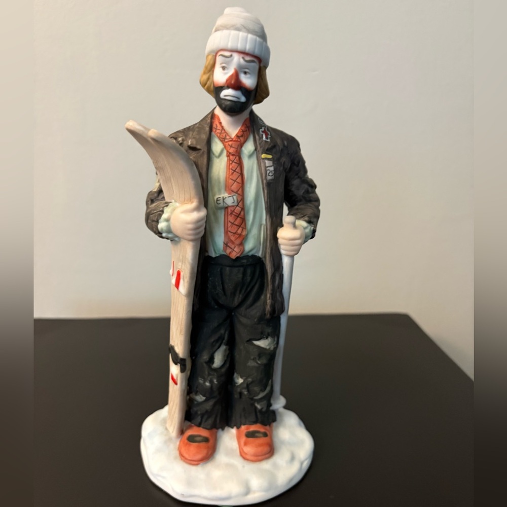 Emmett Kelly Sport Series “Skier” Collectable Figurine